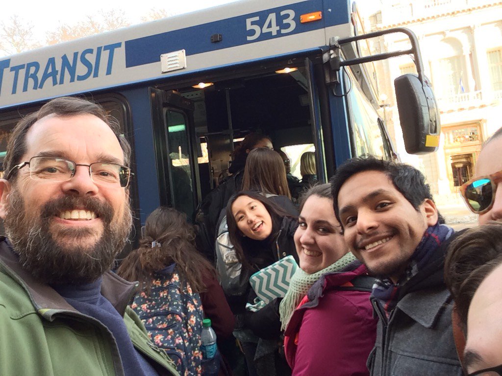 Riding Bus to Research, 2016